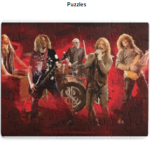 Heaven and Earth Band Paint Image Jigsaw Puzzle