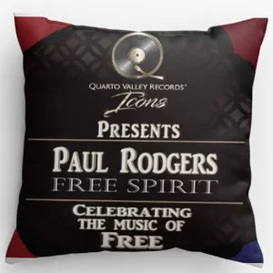 Paul Rodgers Free Spirit Throw Pillow